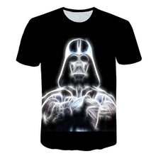 Load image into Gallery viewer, New Harajuku men t shirts Yoda/Darth Vader