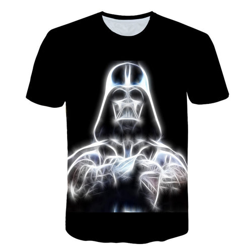 New Harajuku men t shirts Yoda/Darth Vader
