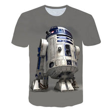 Load image into Gallery viewer, New Harajuku men t shirts Yoda/Darth Vader